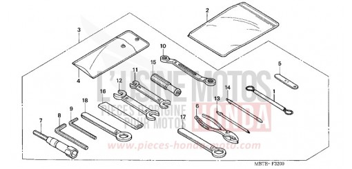 OUTILS XL1000V1 de 2001